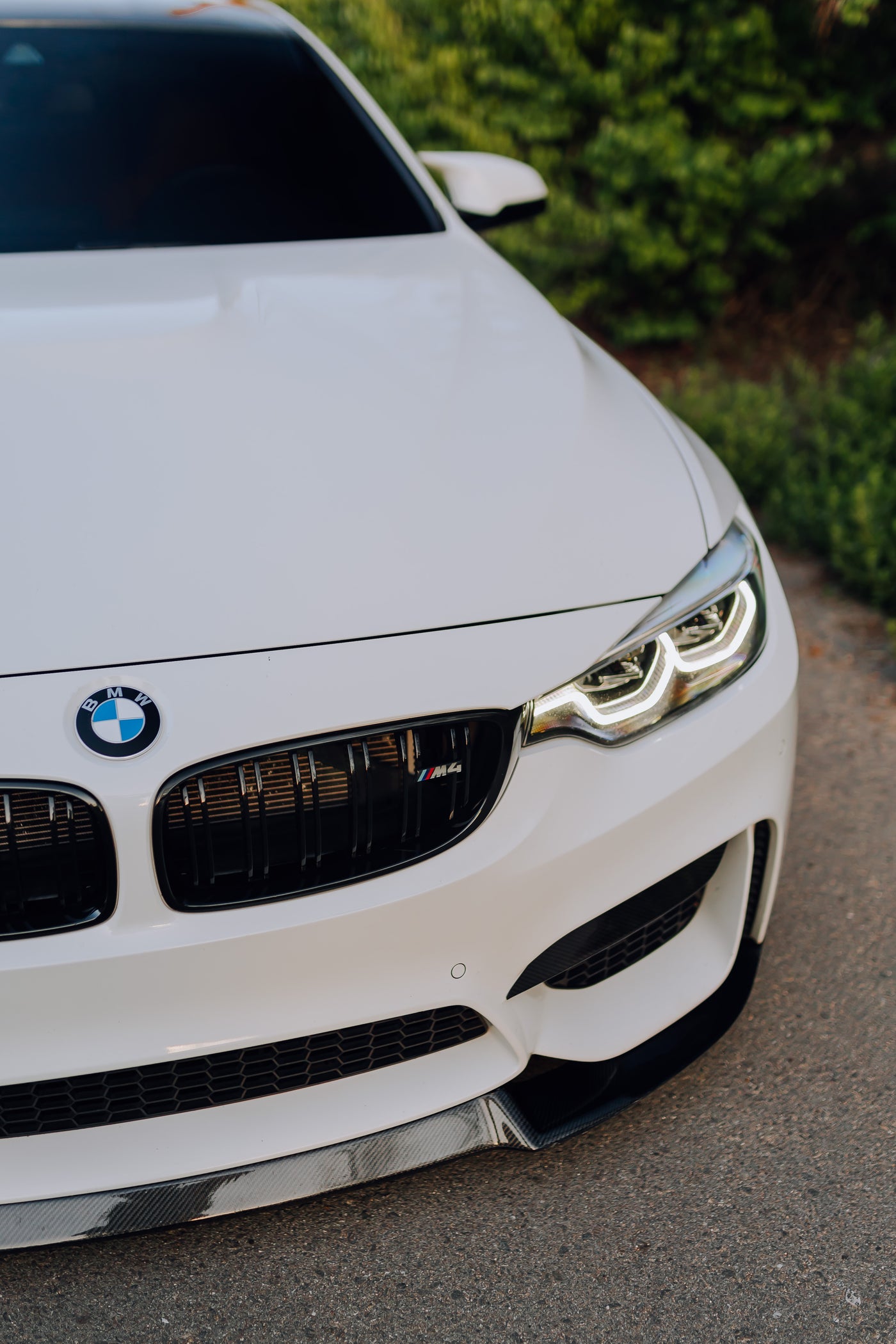 F80/F82 Carbon Fiber Upper Splitters (V1)