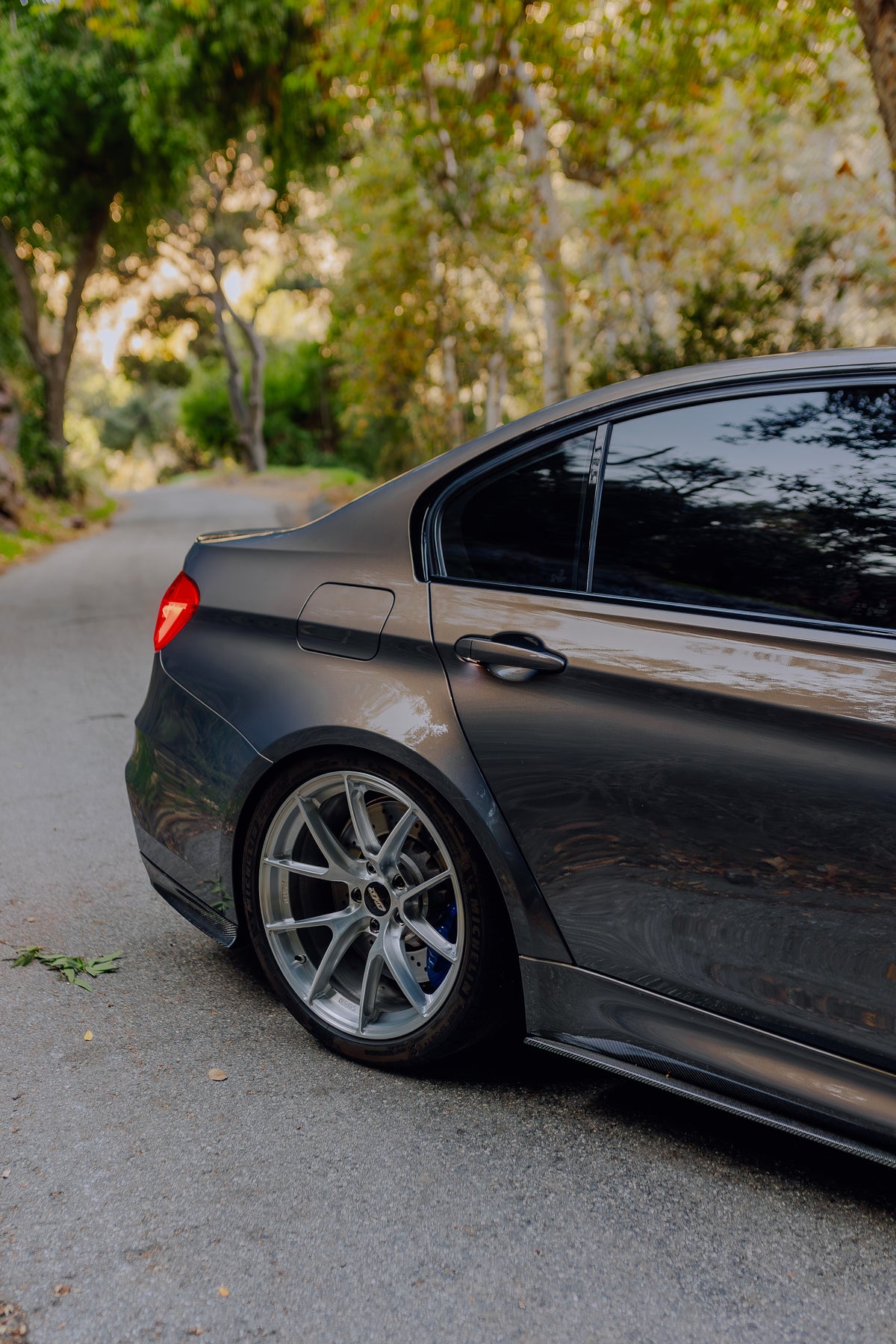 F80 MP Style Carbon Fiber Side Skirt Extensions