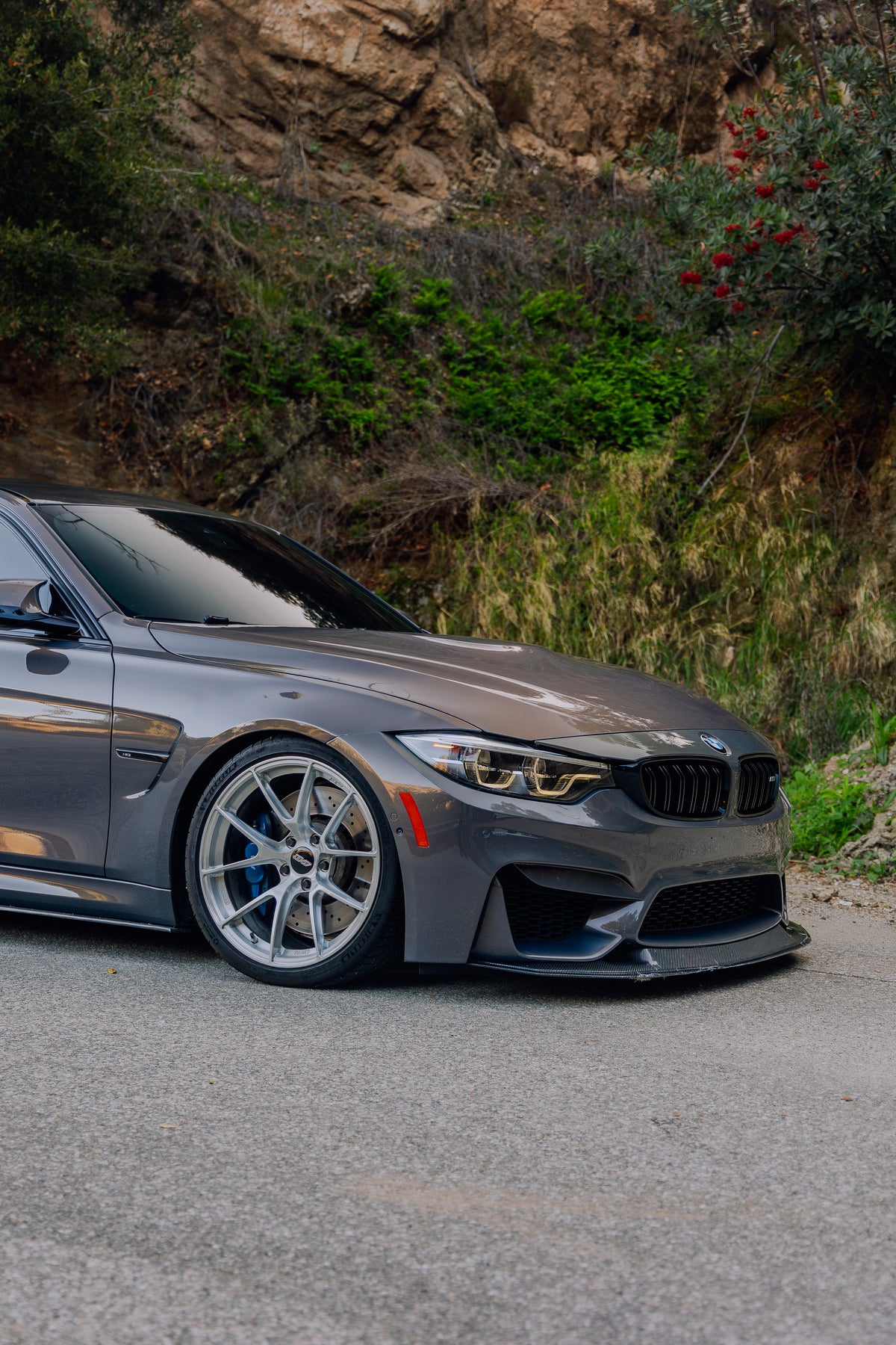 F80 MP Style Carbon Fiber Side Skirt Extensions