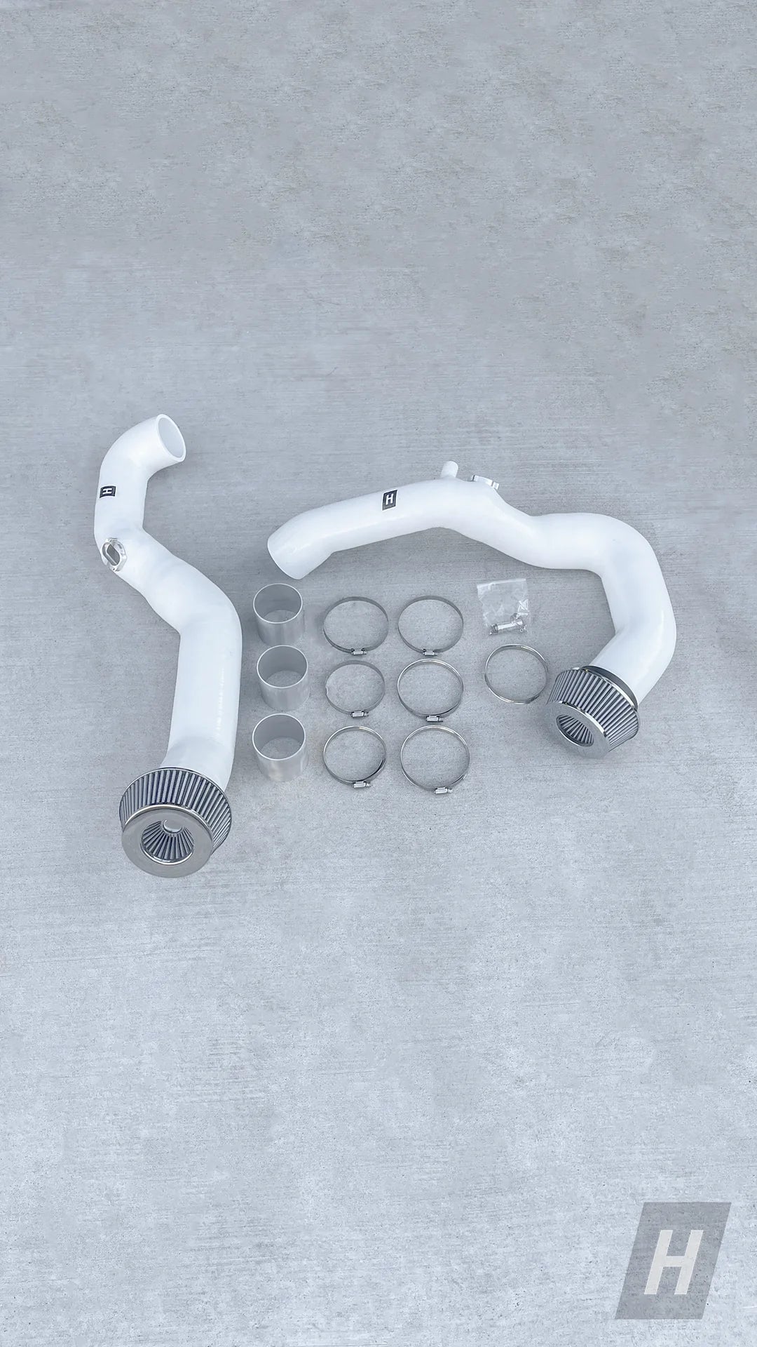 HM S55 Silicone Front Mount Intake Set