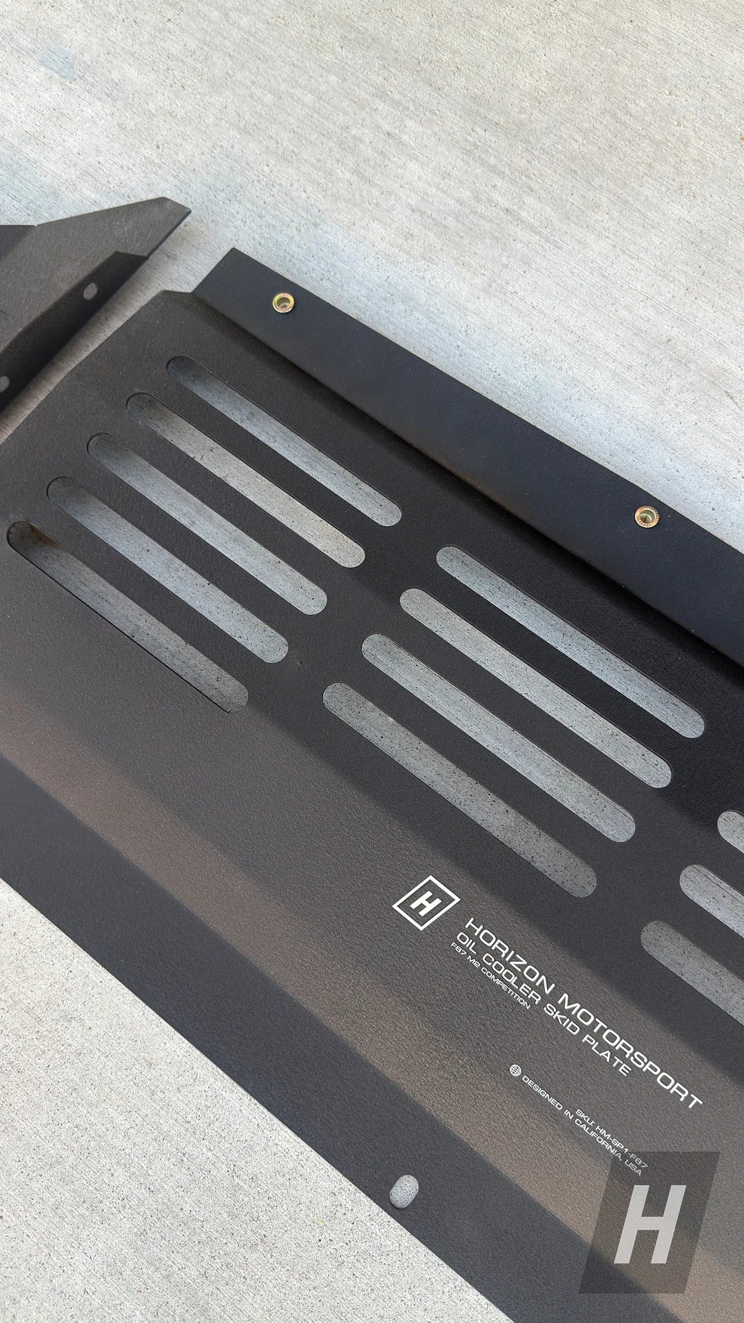 HM F87 M2C S55 Skid Plate
