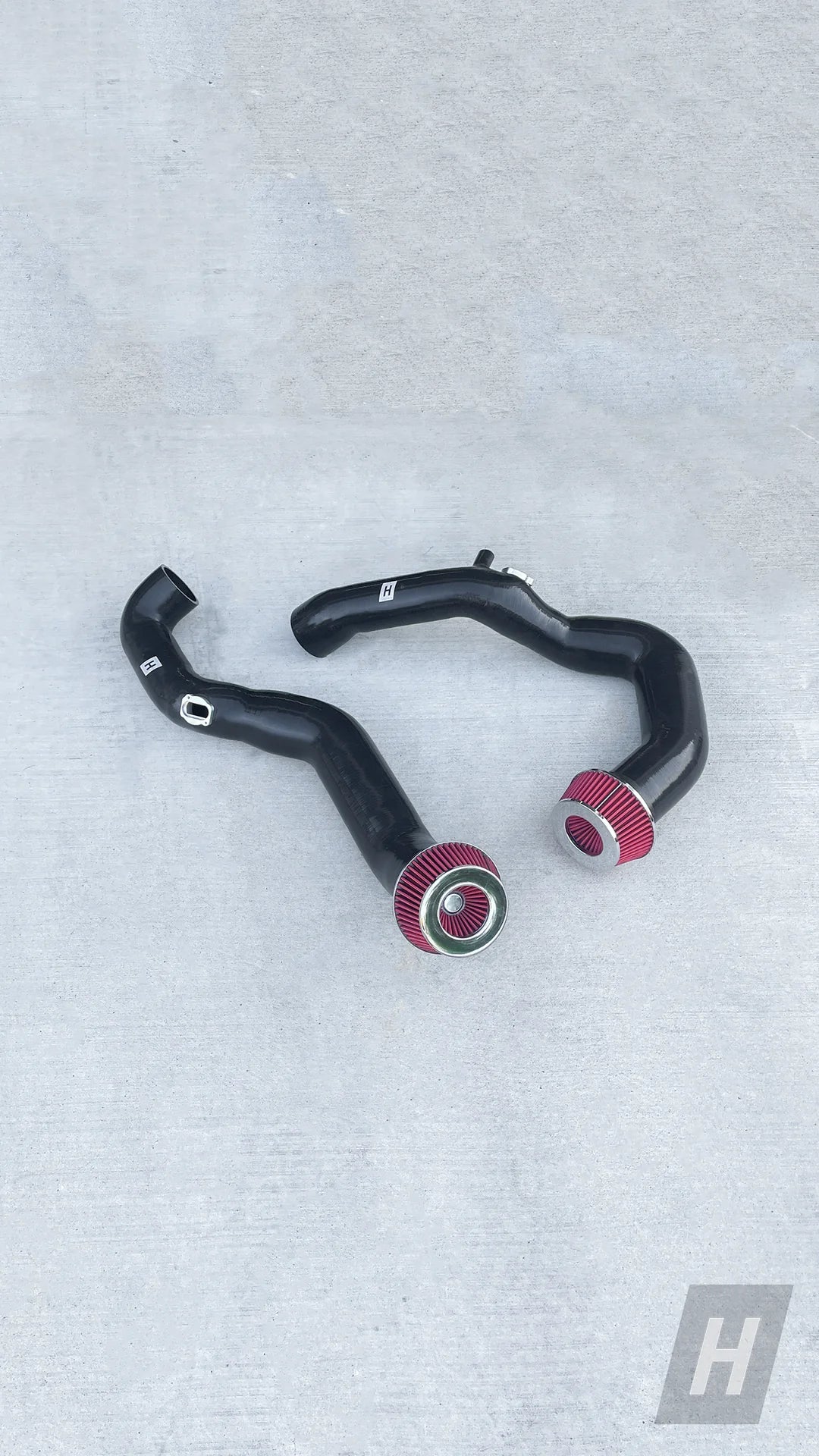 HM S55 Silicone Front Mount Intake Set