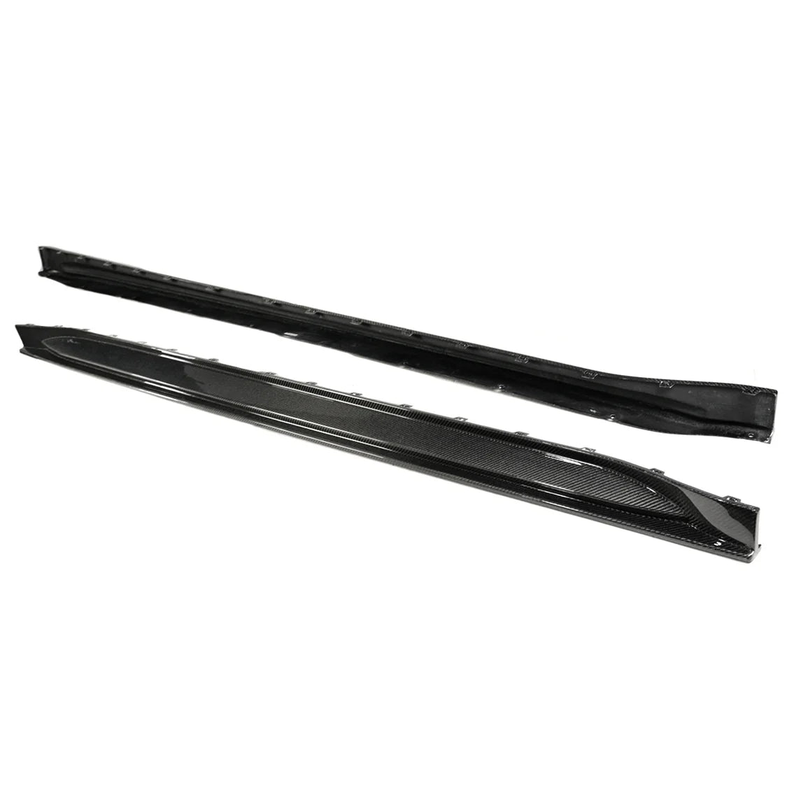 G80 M3 MP Style Dry Carbon Fiber Side Skirt Replacements