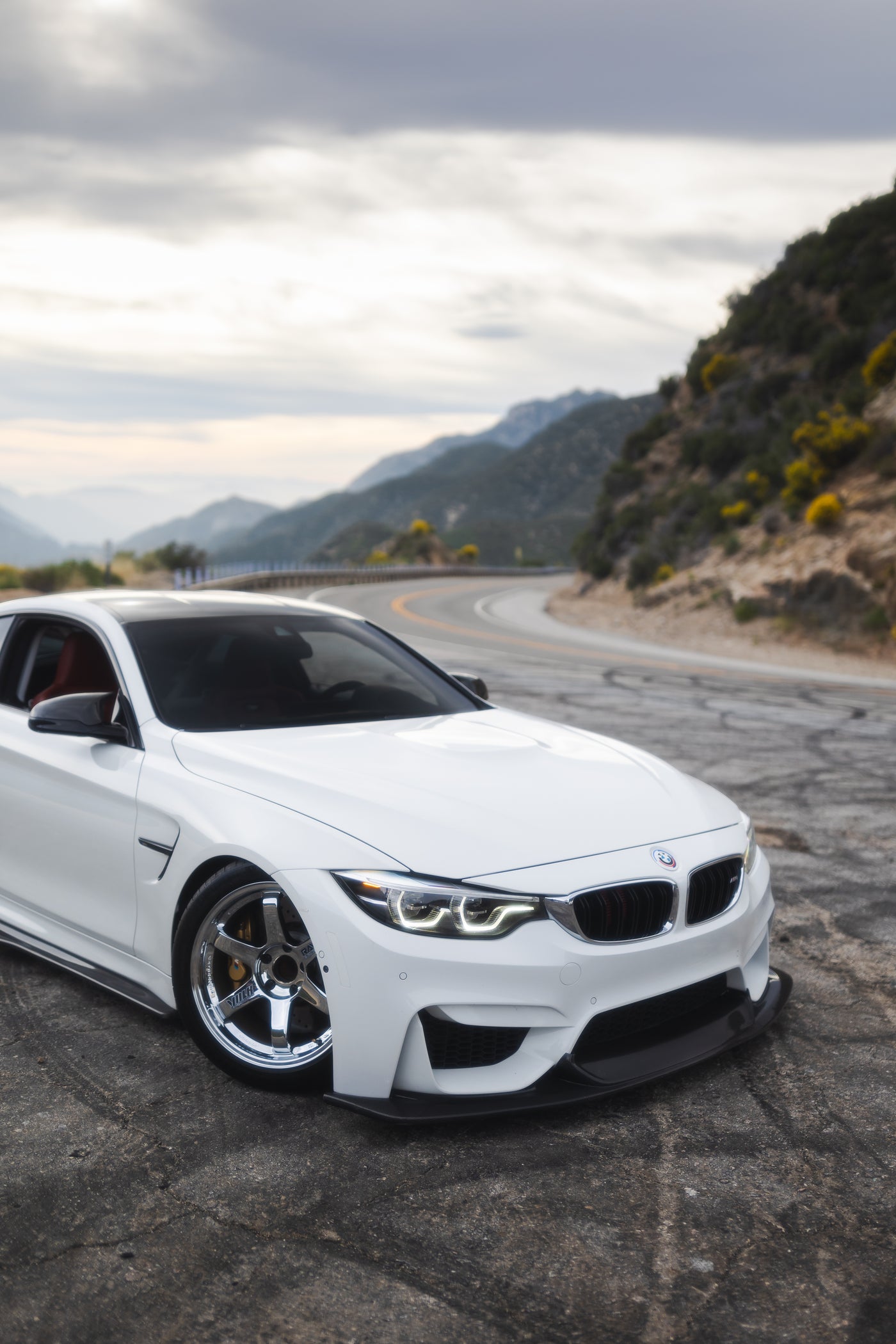 Laptor Style Carbon Fiber Front Lip F8X M3/M4