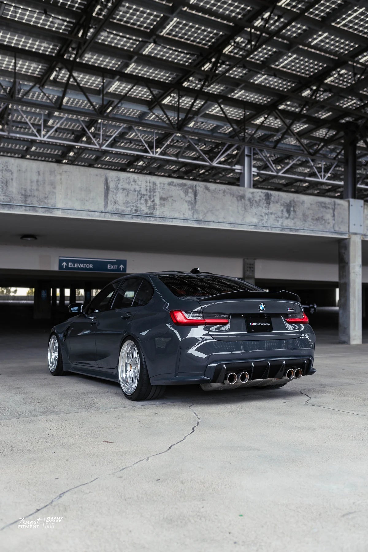 MP Style Carbon Fiber OEM Style Diffuser G8X M3/M4