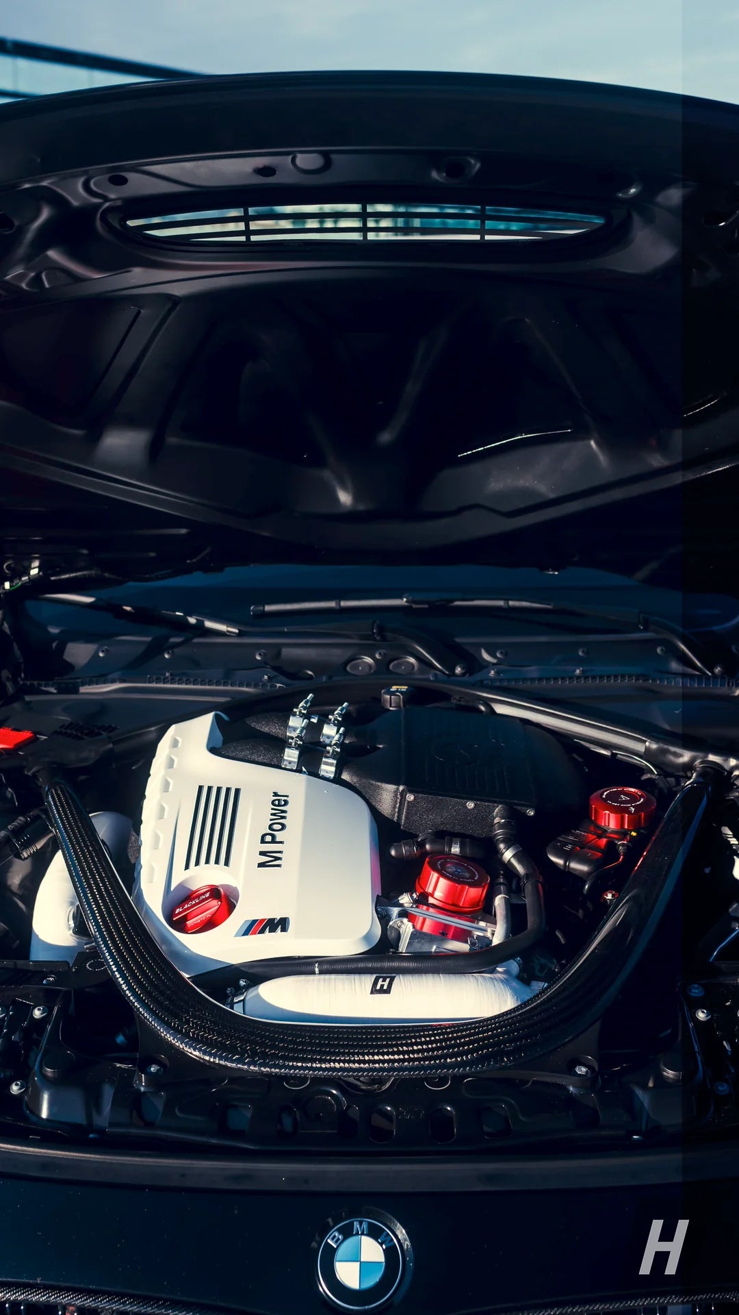 HM S55 Silicone Front Mount Intake Set