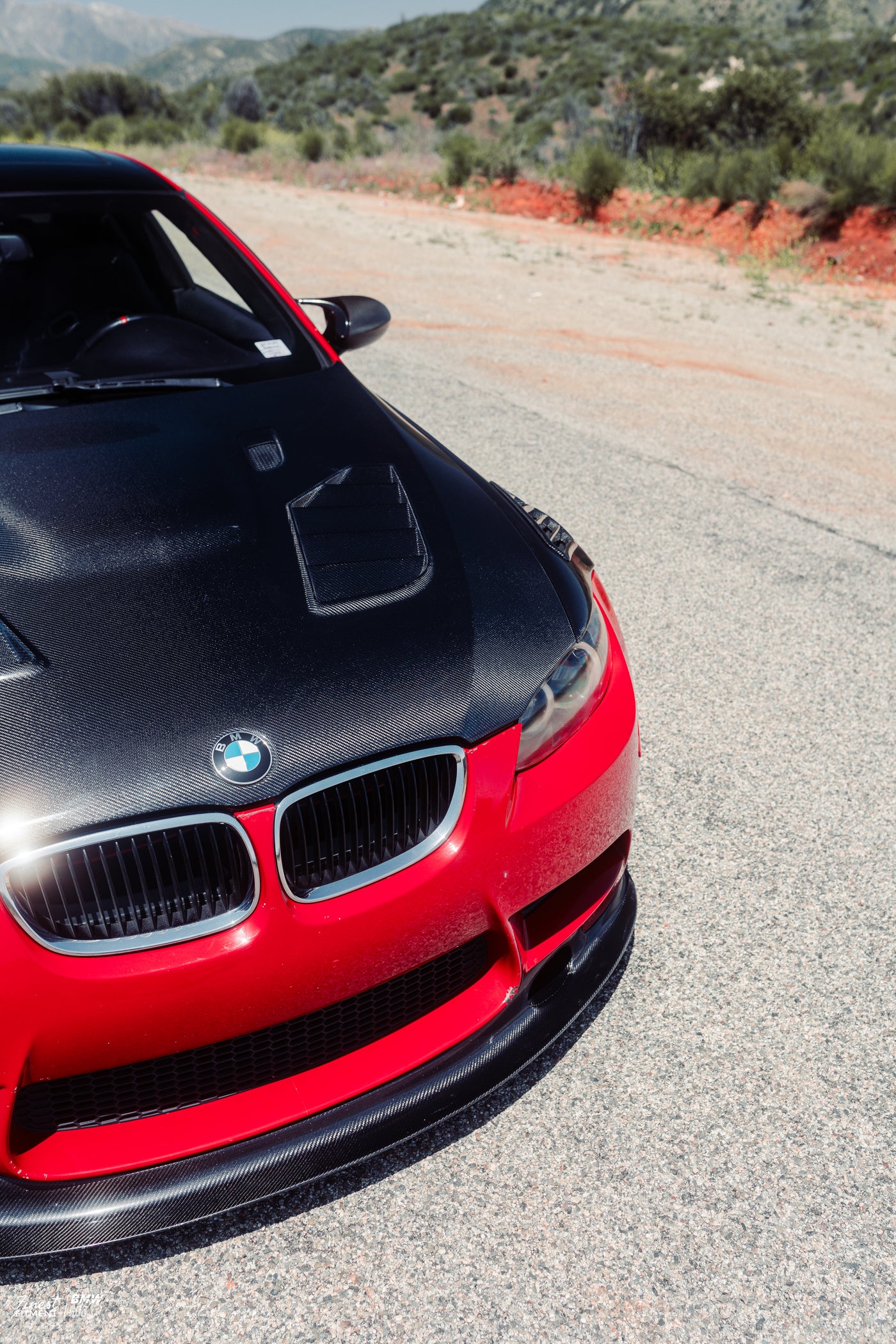GT4 Style Carbon Fiber Front Lip E92 M3