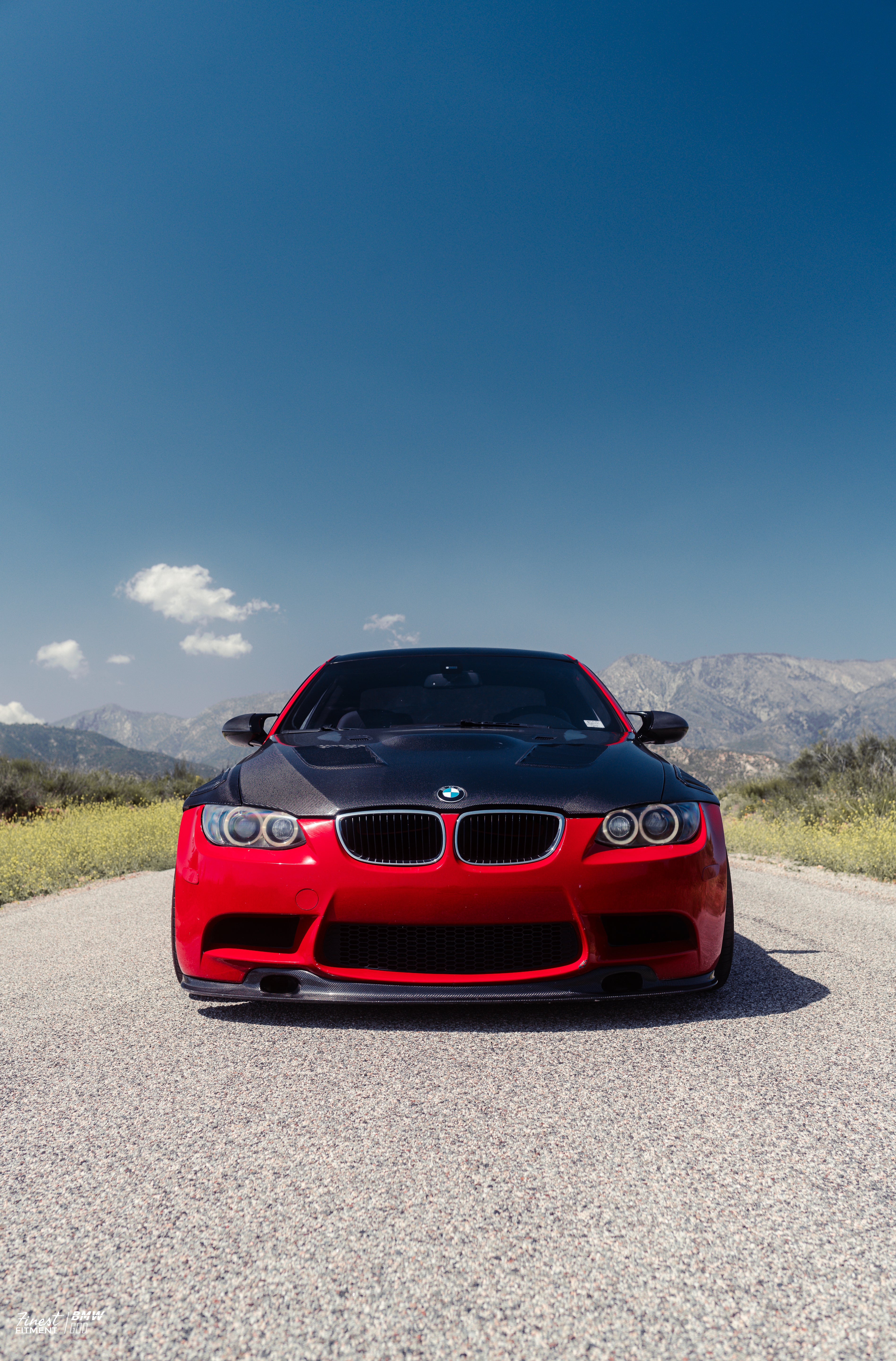 GT4 Style Carbon Fiber Front Lip E92 M3
