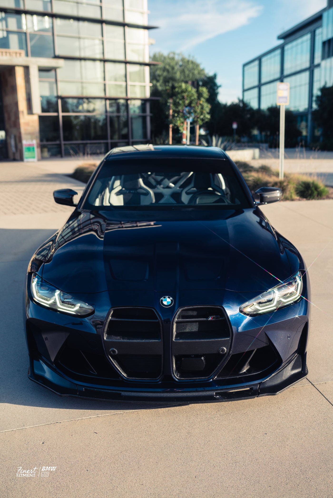 V style Carbon Fiber Front Grill G8X M3/M4