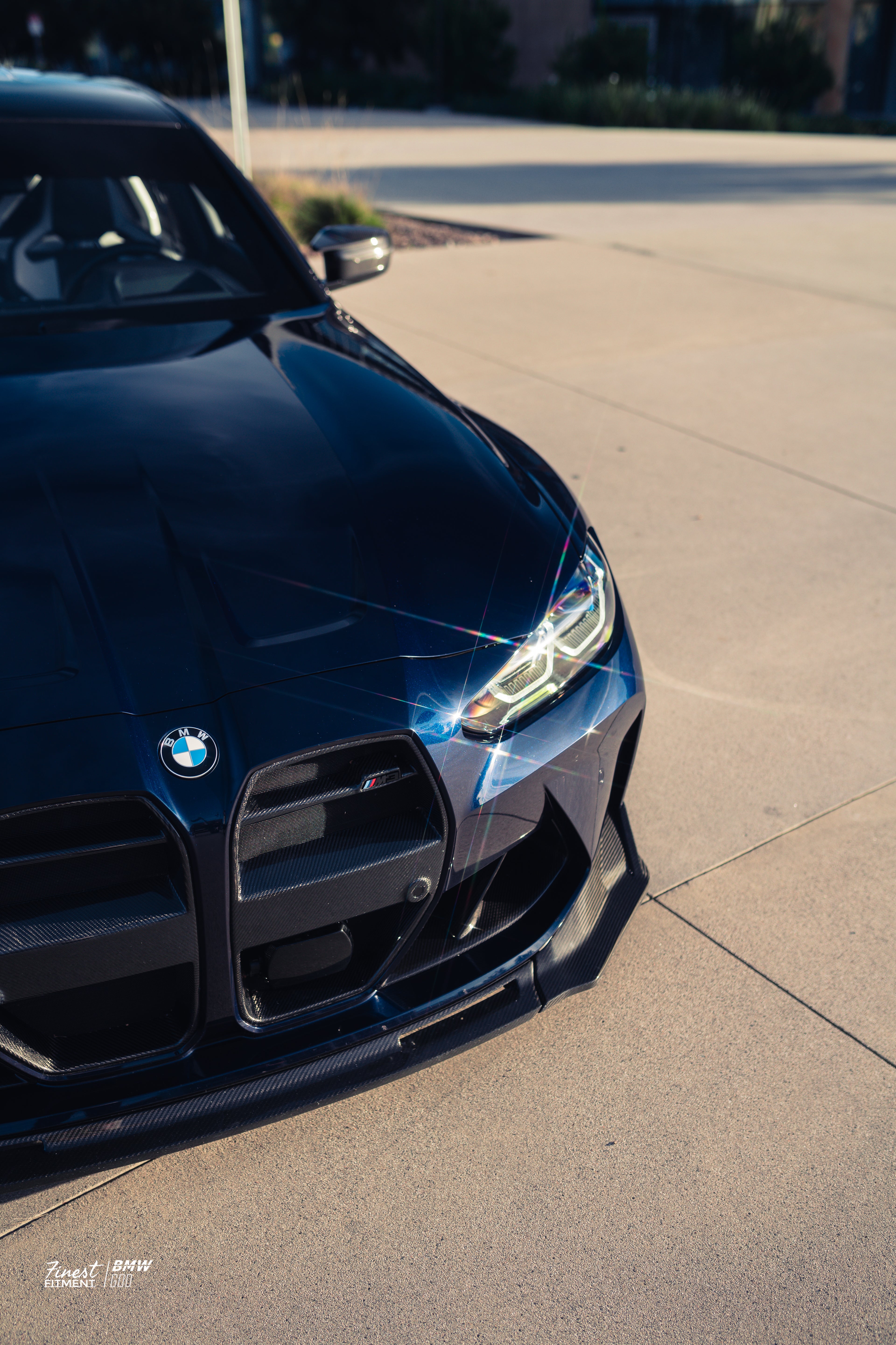 V style Carbon Fiber Front Lip G8X M3/M4