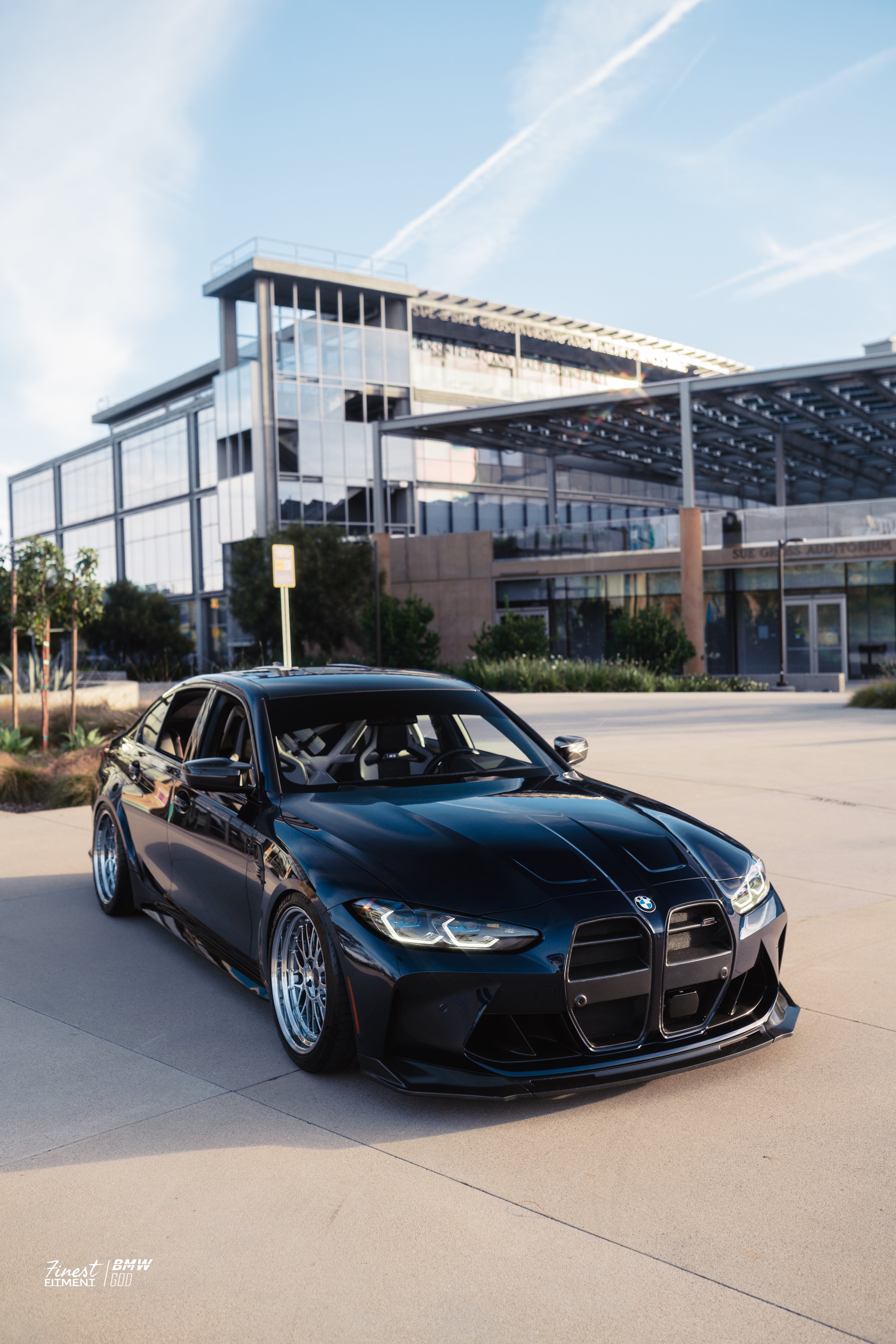 V style Carbon Fiber Front Lip G8X M3/M4