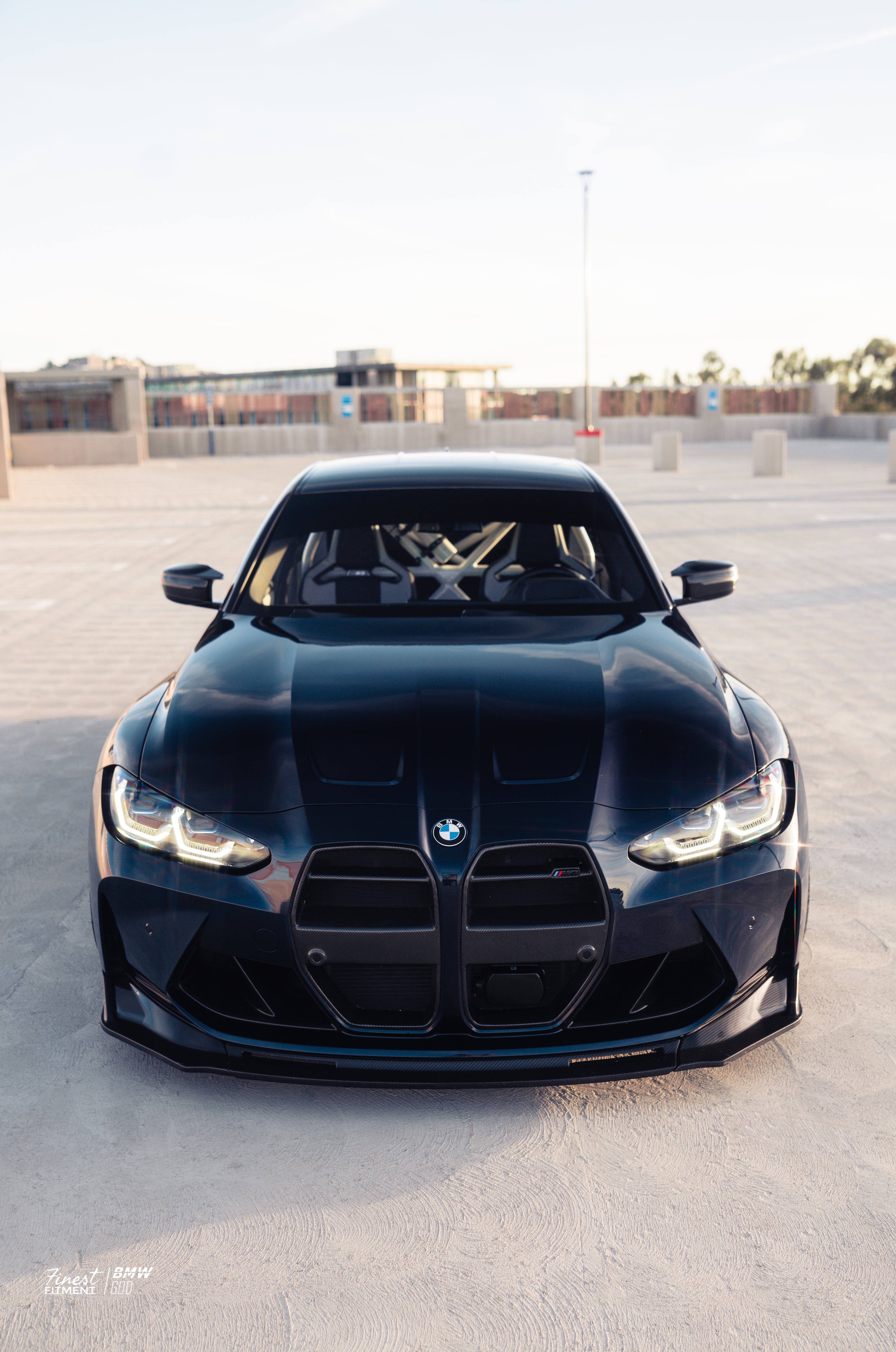 V style Carbon Fiber Front Lip G8X M3/M4