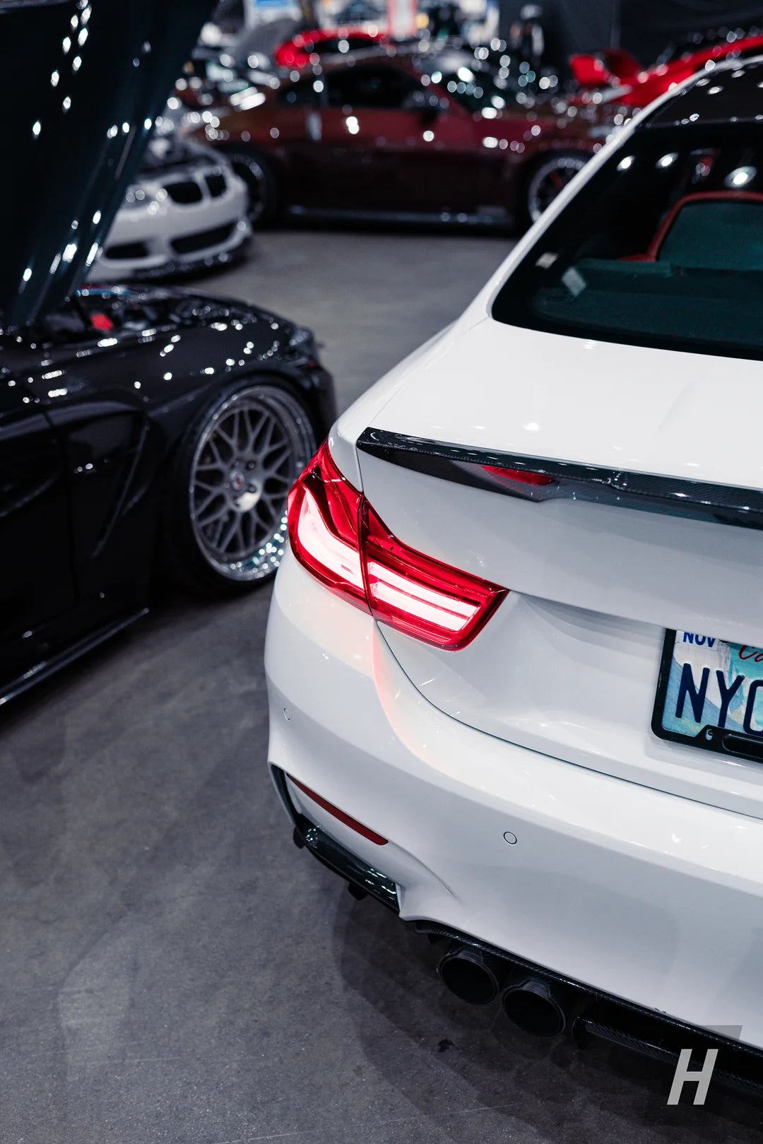 Performance Style Carbon Fiber Trunk Spoiler F82 M4
