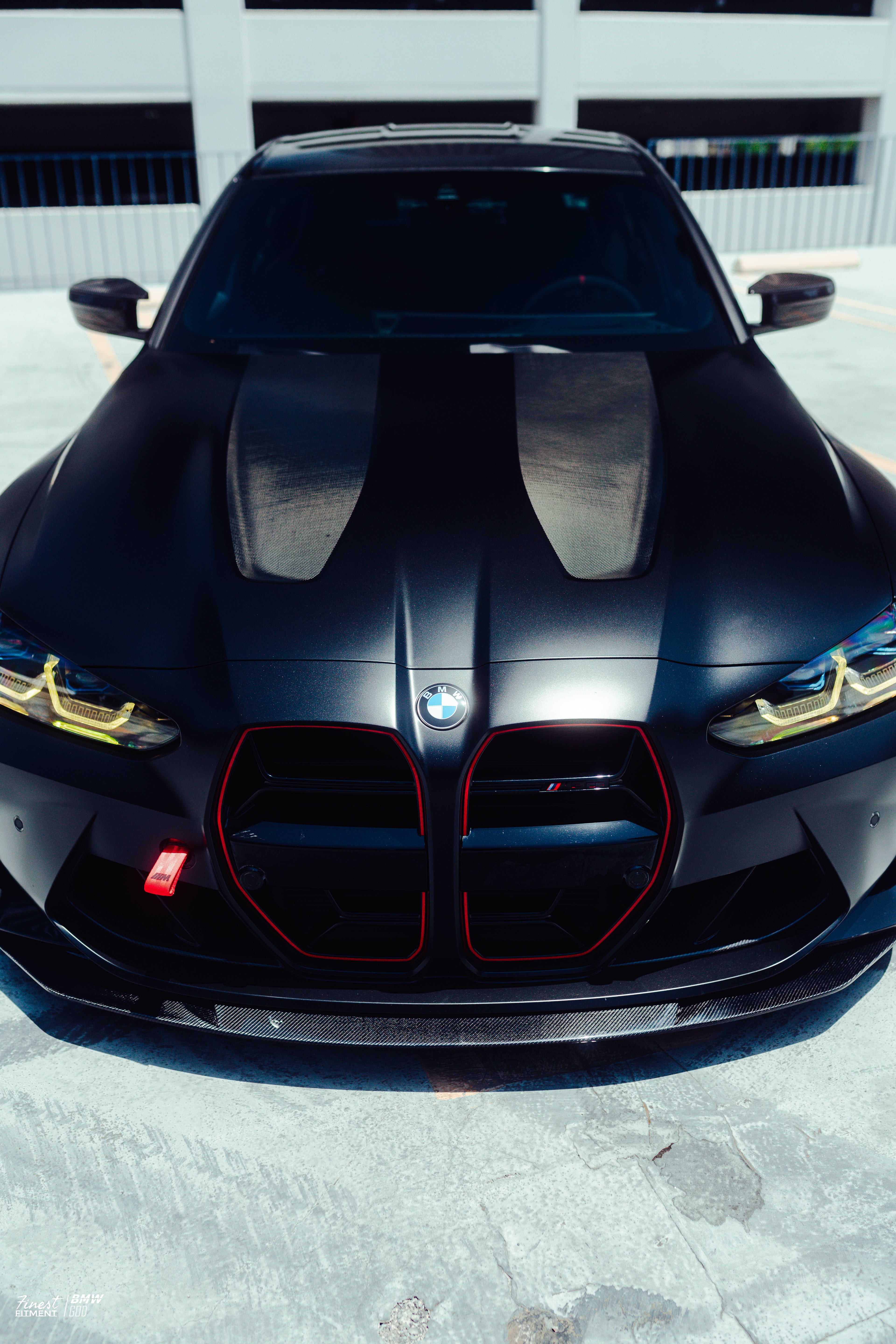 CSL Style Carbon Fiber Front Grilles G8X M3/M4