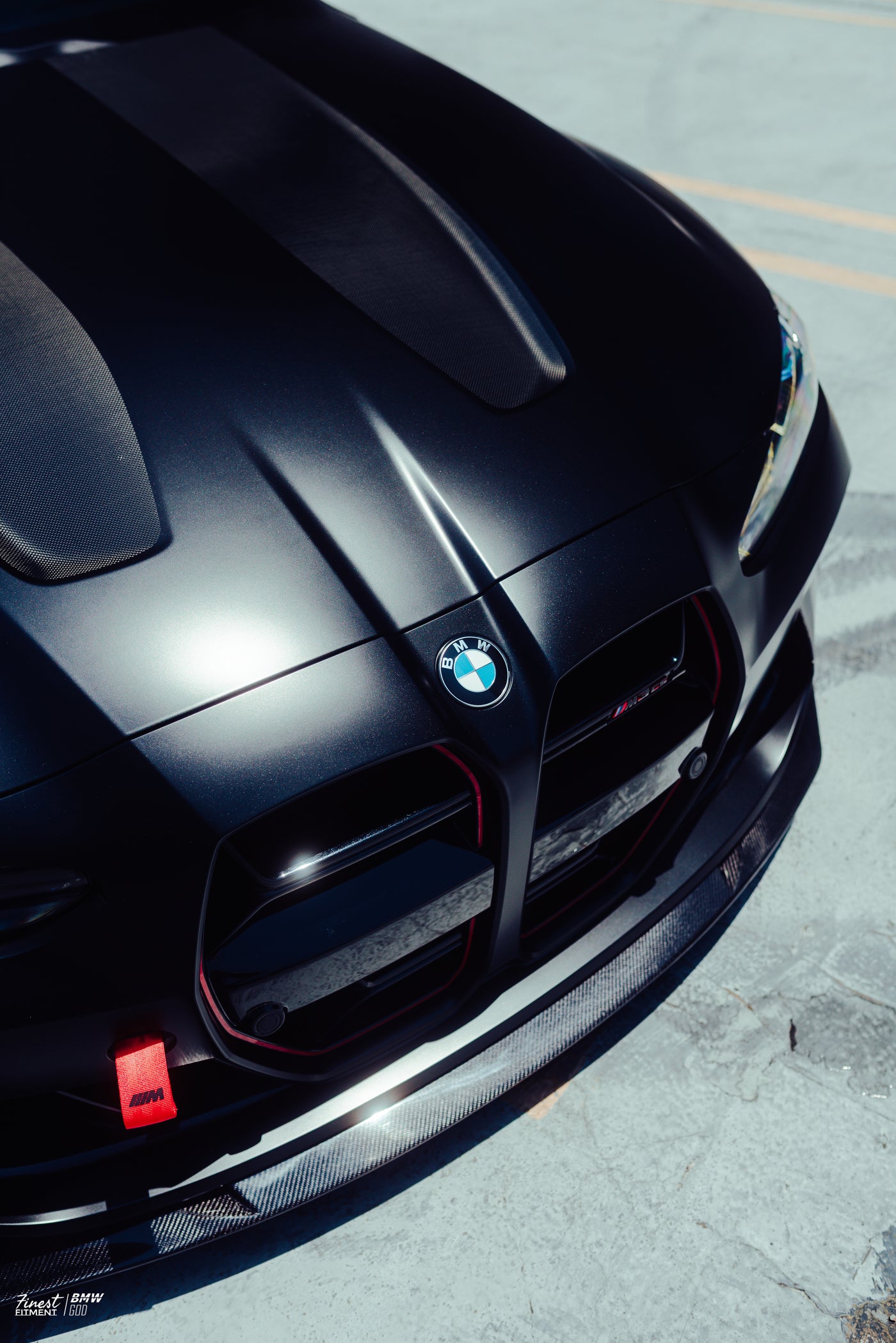 MHC style Carbon Fiber Front Lip G8X M3/M4