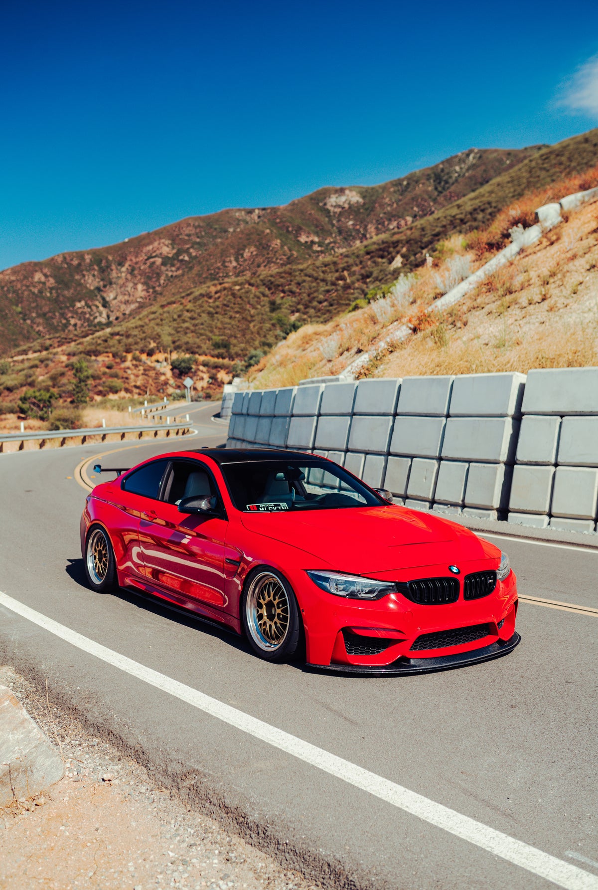 F80 M3 / F82 M4 J Style Carbon Fiber Front Lip