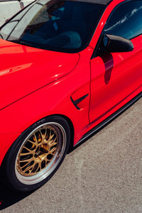 MP style Carbon Fiber Side Skirt Extensions F8X M3/M4