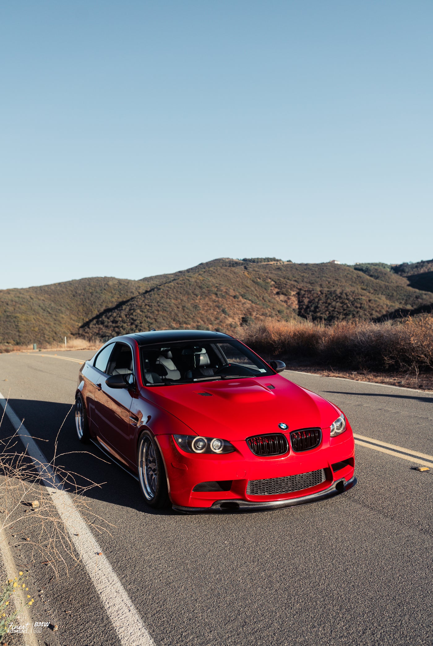 GT4 Style Carbon Fiber Front Lip E92 M3