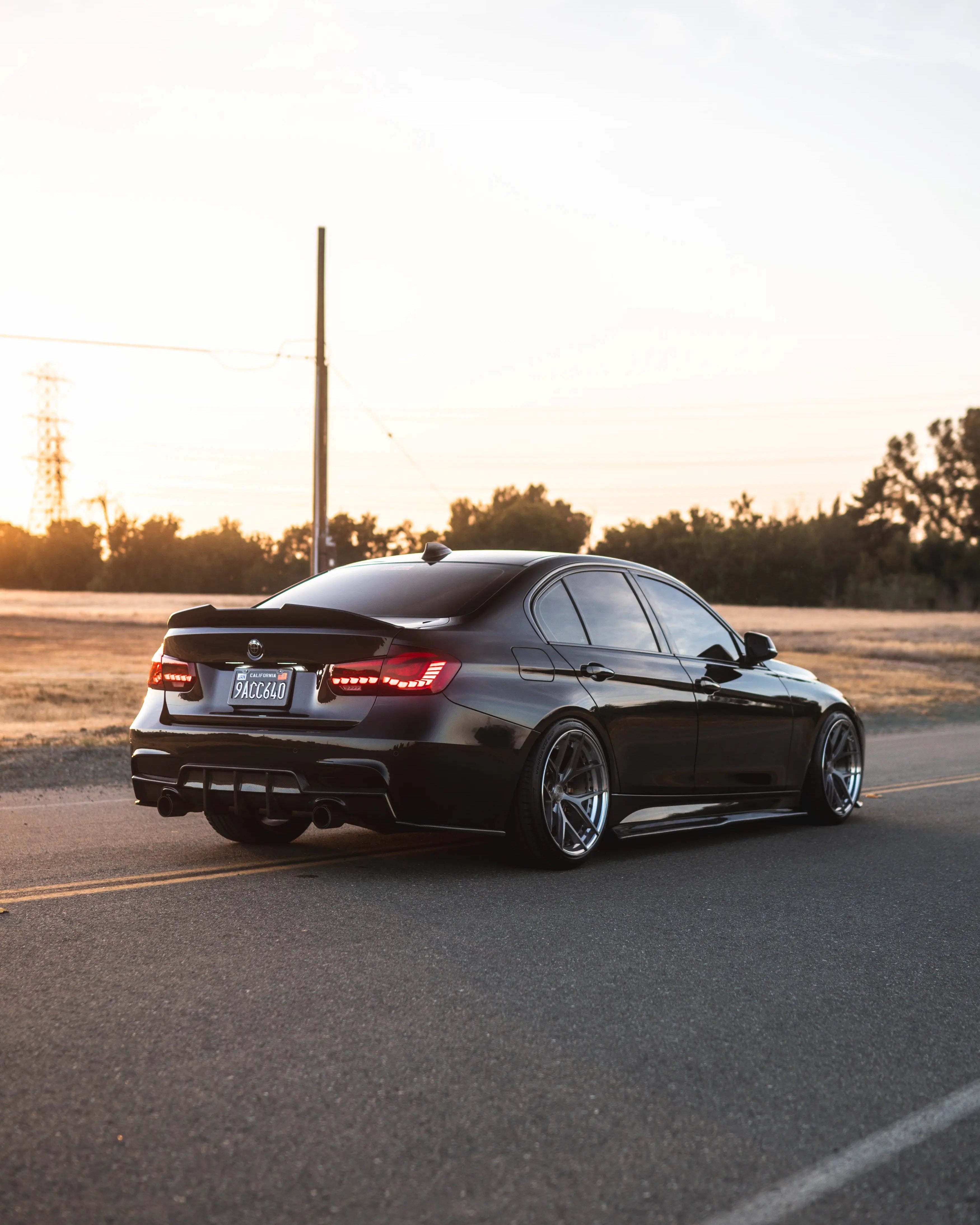 AA Style Carbon Fiber Diffuser F30 3 Series
