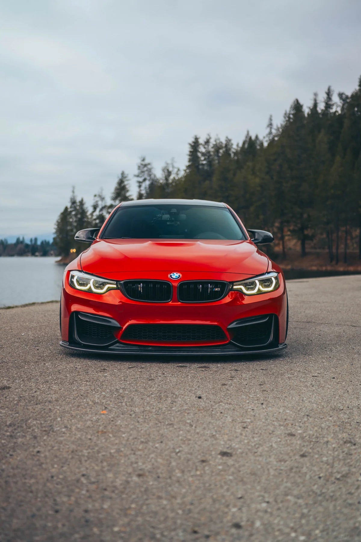 K Style Carbon Fiber Front Lip F8X M3/M4