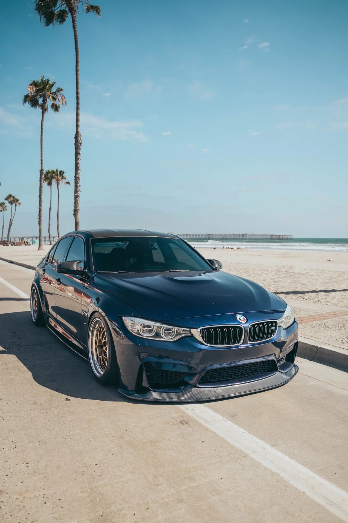 CC Style Carbon Fiber Front Lip F8X M3/M4