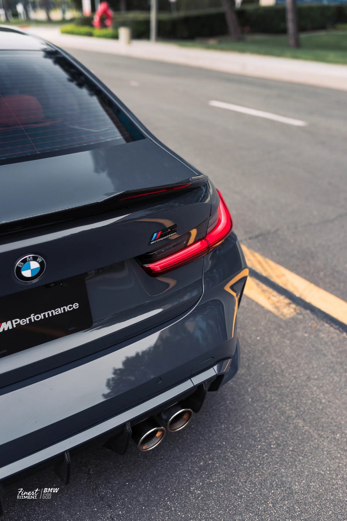 G80 M3 PSM Style Carbon Fiber Trunk Spoiler