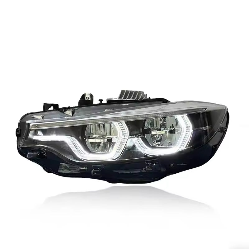 F8X V3 IKON LED Headlights – Dual Color White/Yellow DRLs