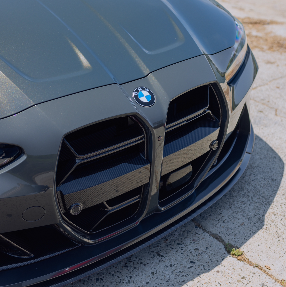 CSL Style Carbon Fiber Front Grilles G8X M3/M4