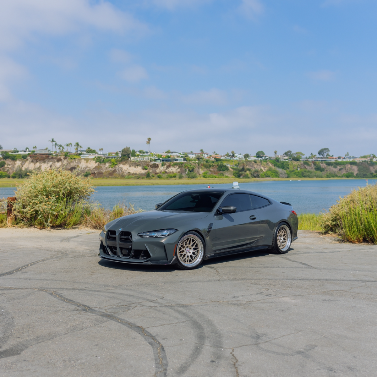 CSL Style Carbon Fiber Front Grilles G8X M3/M4
