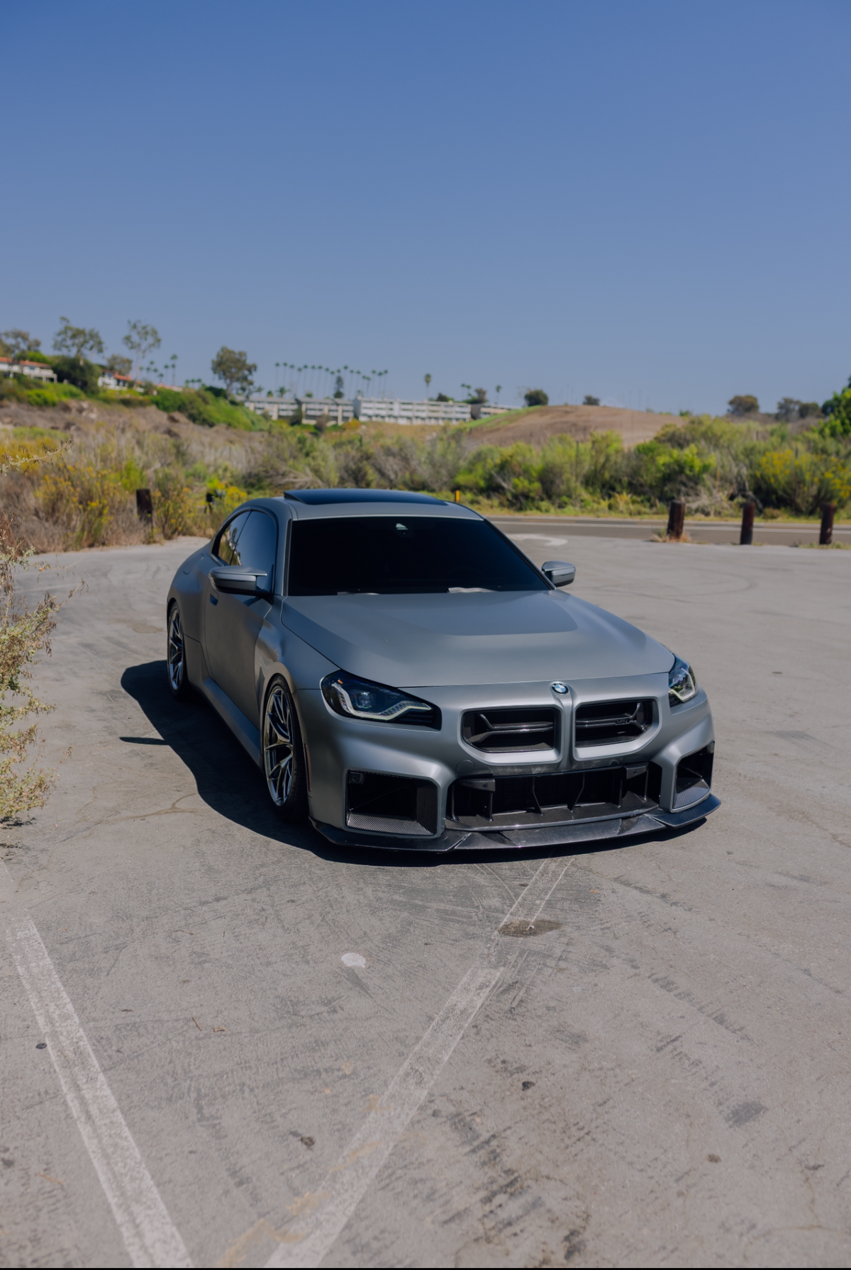 G87 M2 MHC Style Carbon Fiber Front Lip