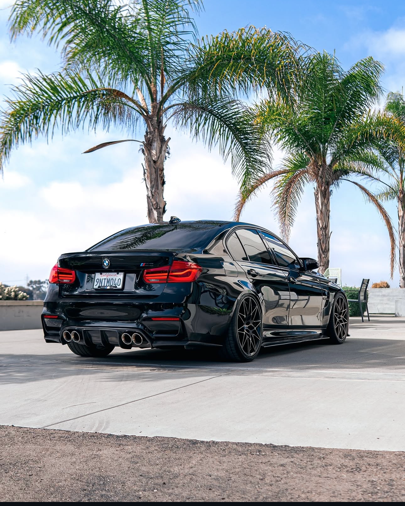 3pc V Style Carbon Fiber Diffuser F8X M3/M4