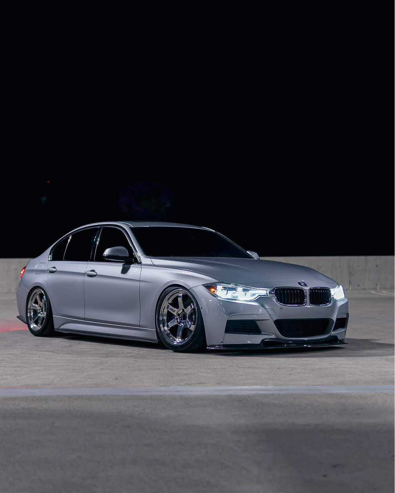 Varis Style Carbon Fiber Front Lip F30 3 Series