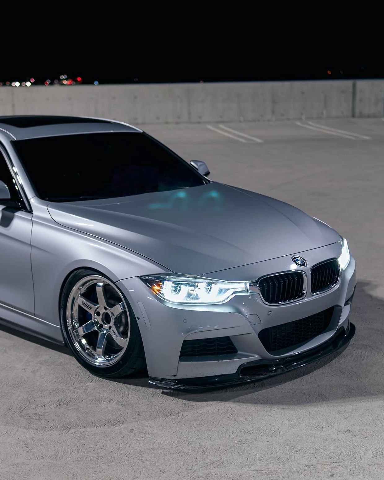 Varis Style Carbon Fiber Front Lip F30 3 Series