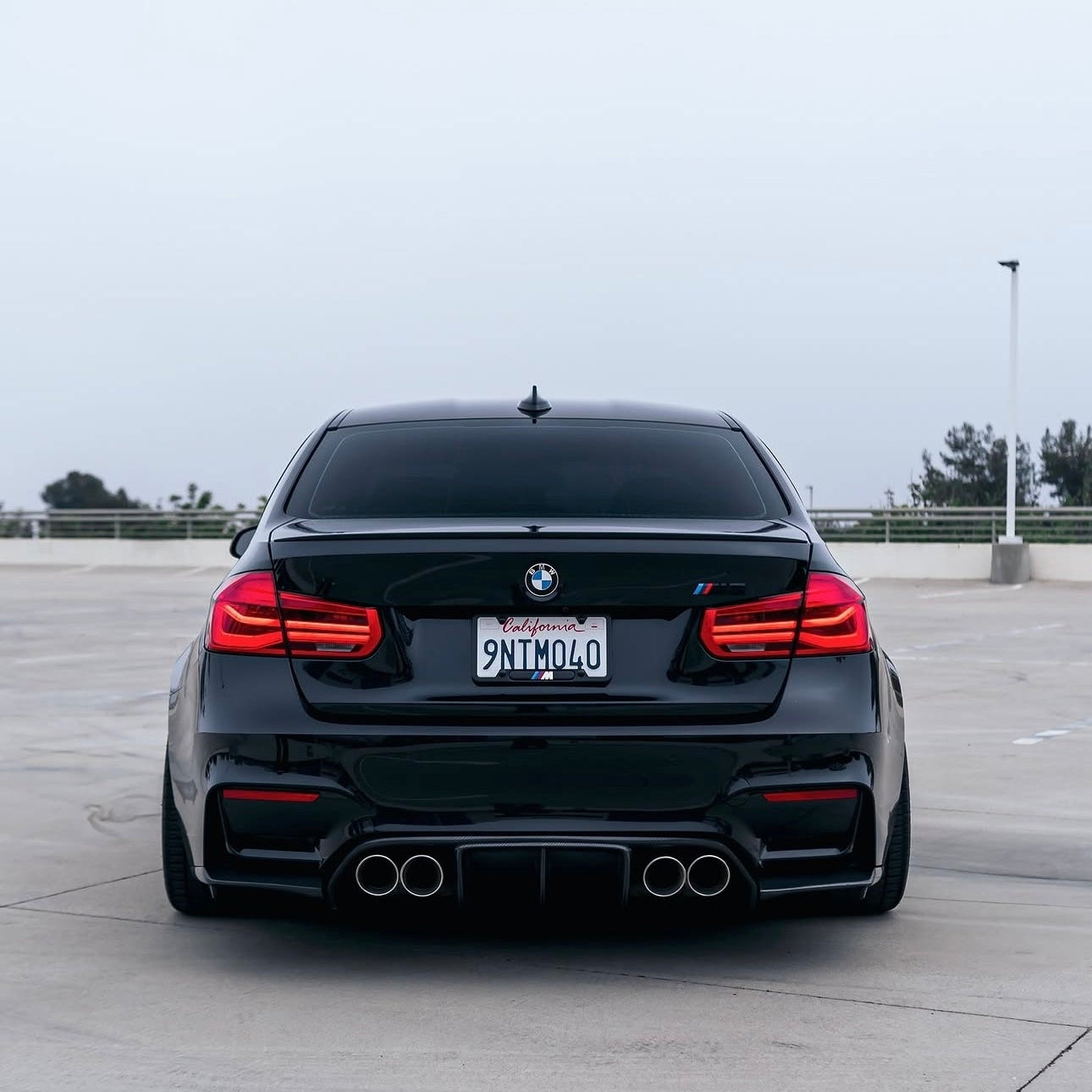 3pc V Style Carbon Fiber Diffuser F8X M3/M4