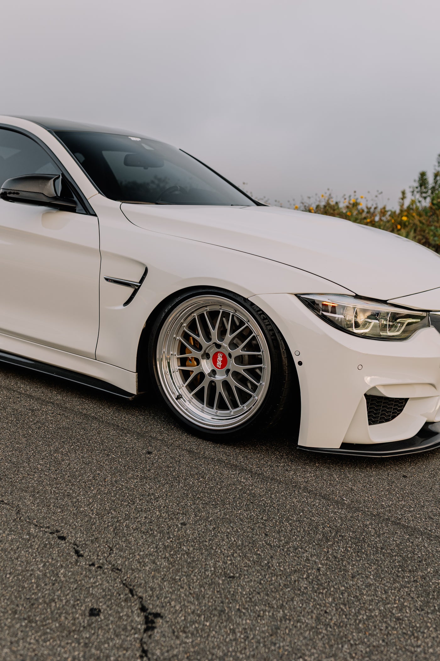 PSM Carbon Fiber Side Skirt Extensions F82 M4