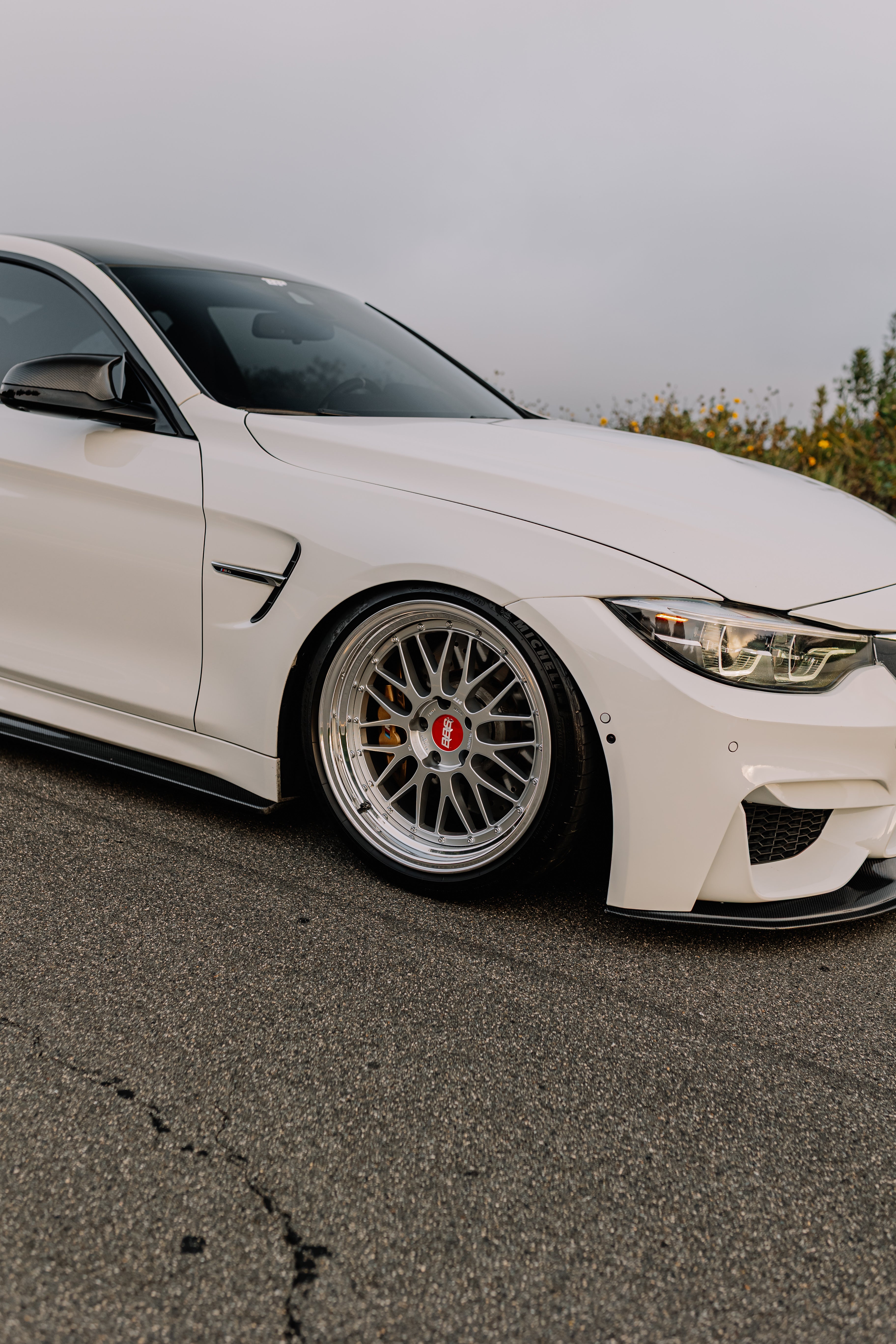 PSM Carbon Fiber Side Skirt Extensions F82 M4