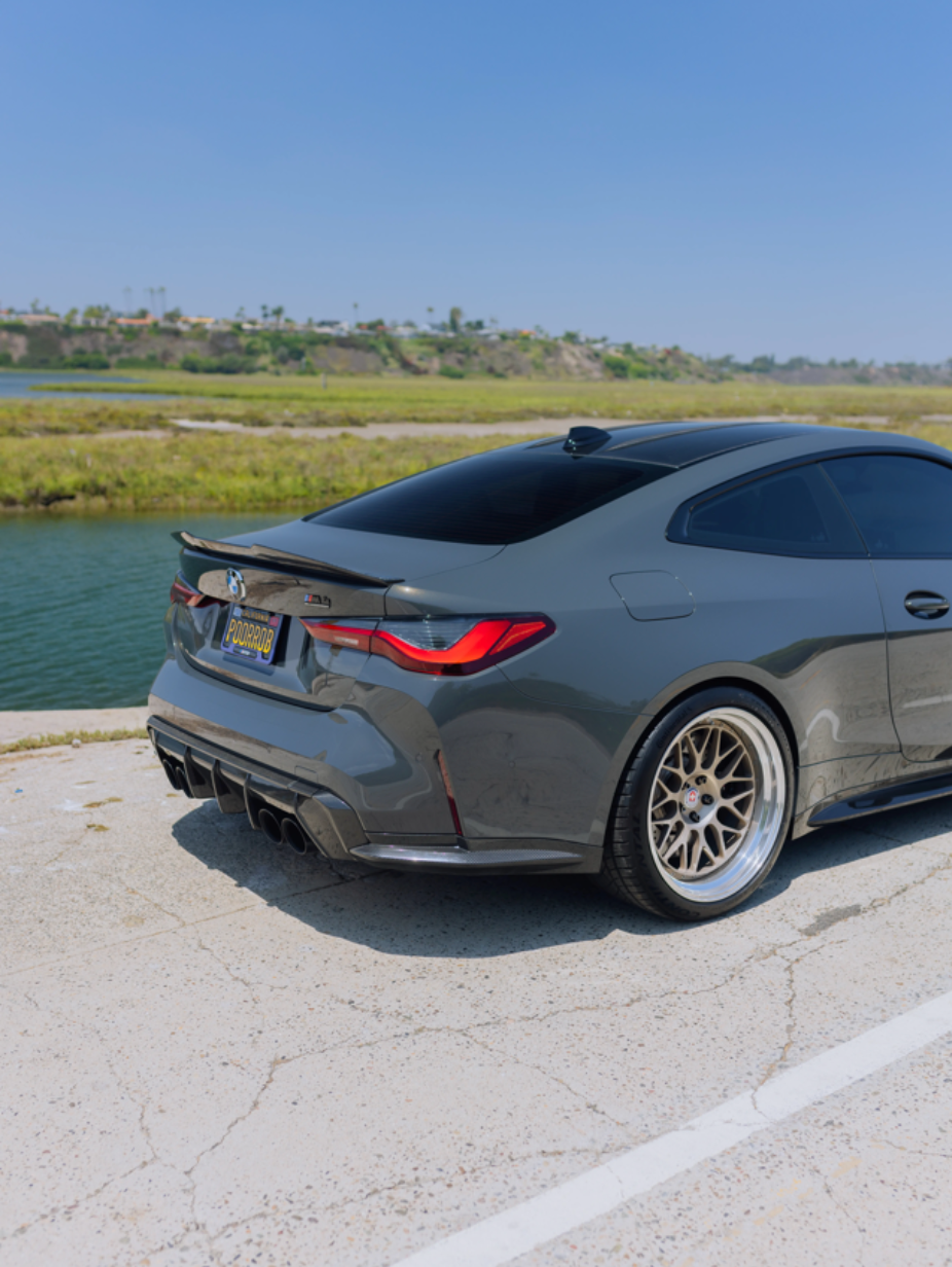 G82 PSM Carbon Fiber Rear Trunk Spoiler