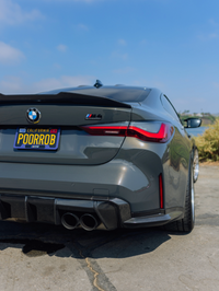 G82 PSM Carbon Fiber Rear Trunk Spoiler