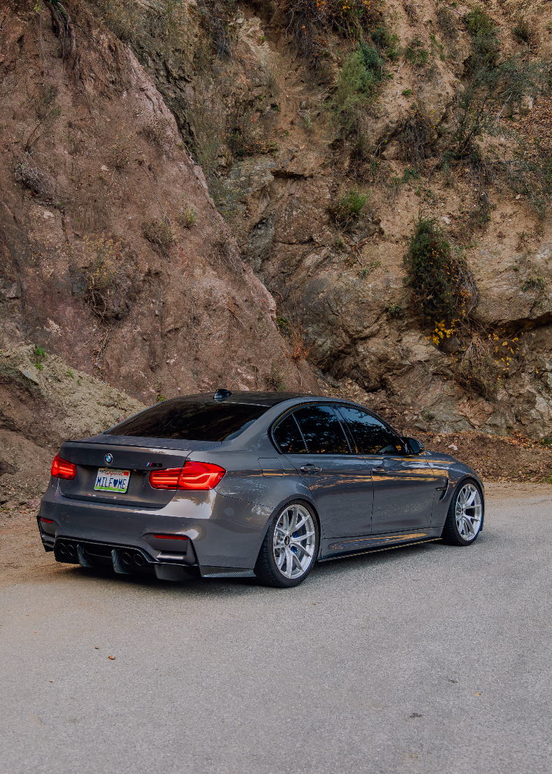 F80 MP Style Carbon Fiber Side Skirt Extensions