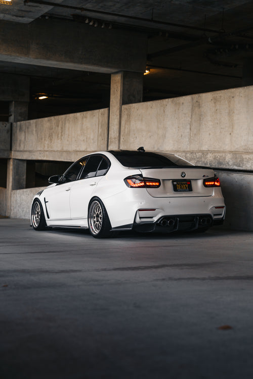 F8X M3/M4 4PC PSM Style Carbon Fiber Diffuser