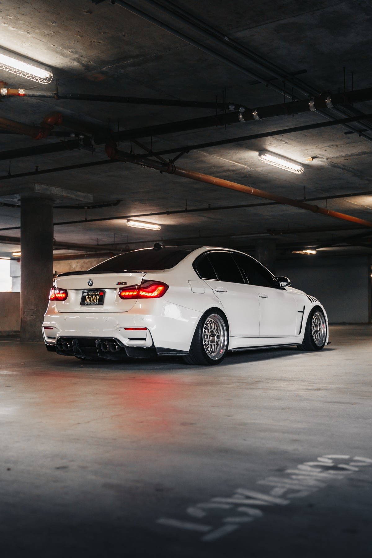 F8X M3/M4 4PC PSM Style Carbon Fiber Diffuser