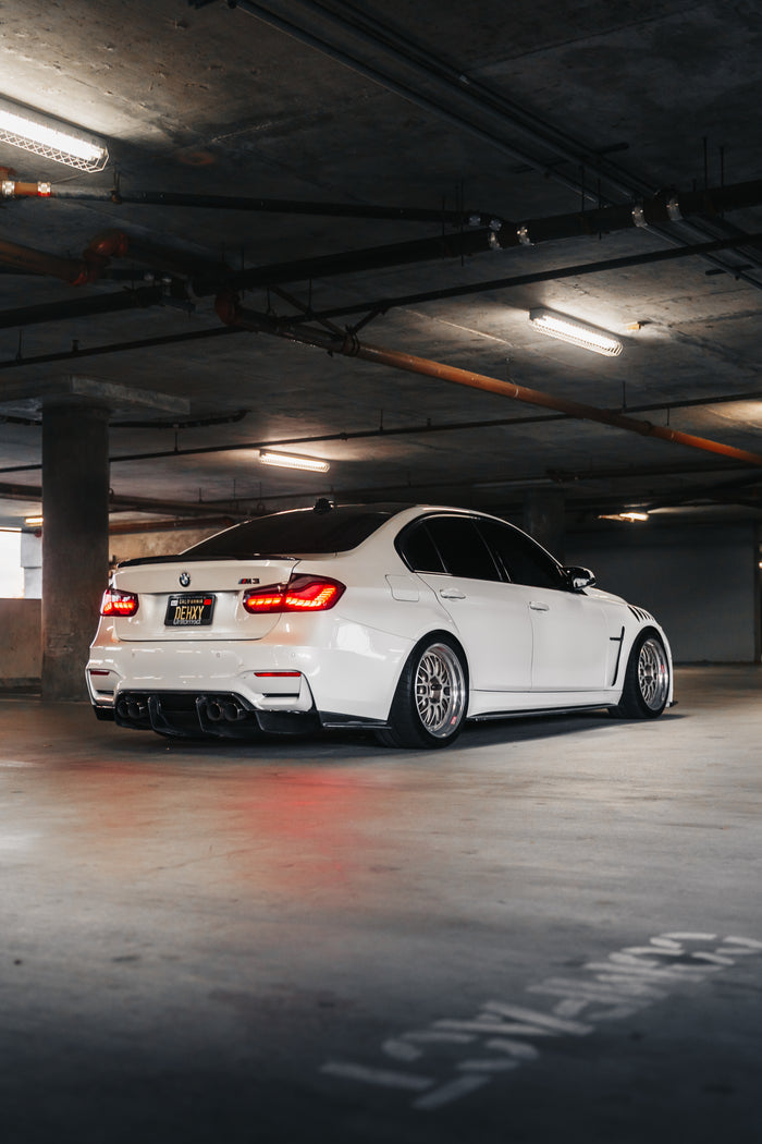 F8X M3/M4 4PC PSM Style Carbon Fiber Diffuser