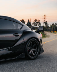 A90 Supra AG Style Carbon Fiber Skirt Extensions