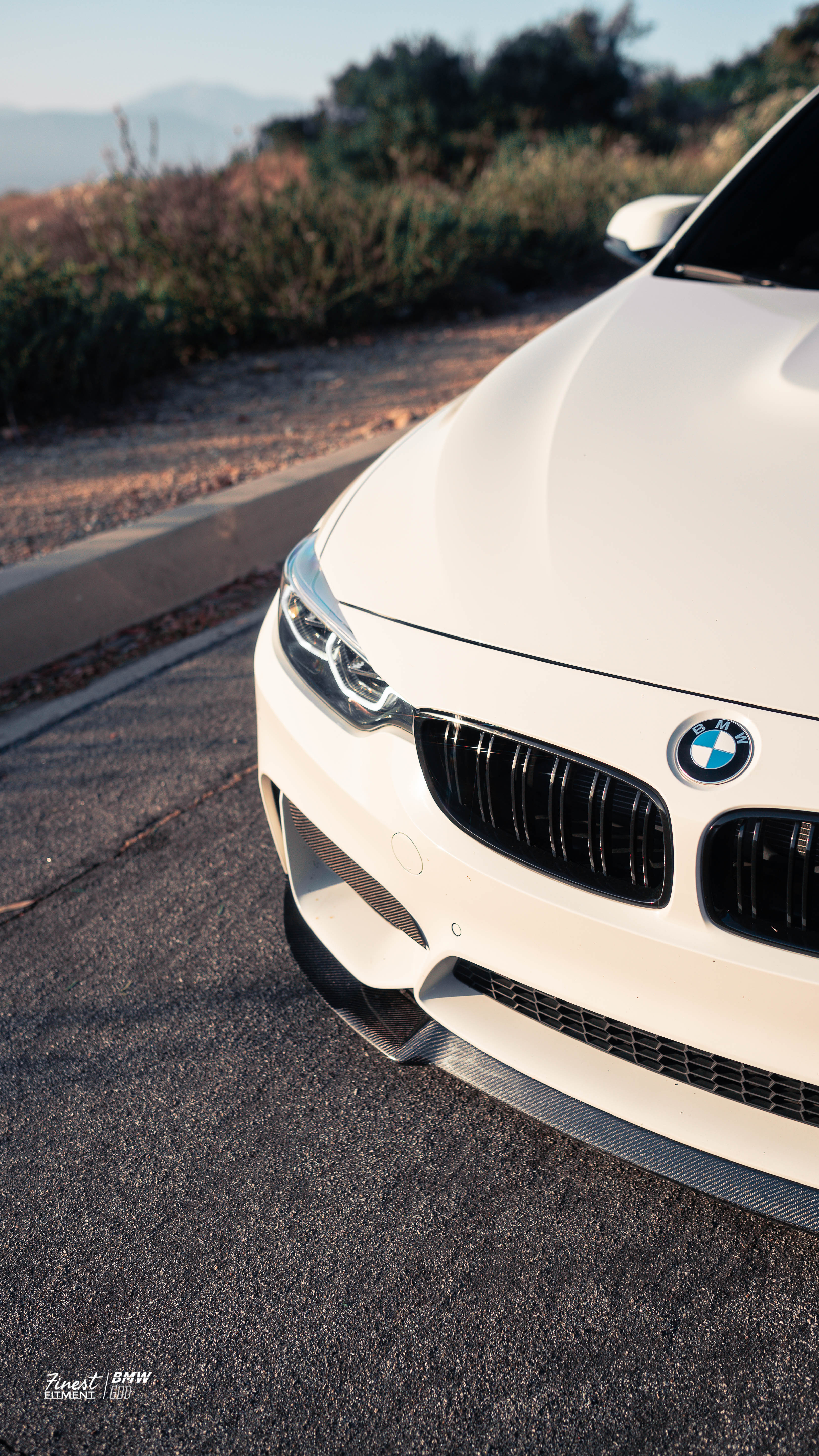 CS style Carbon Fiber Front Lip F8X M3/M4