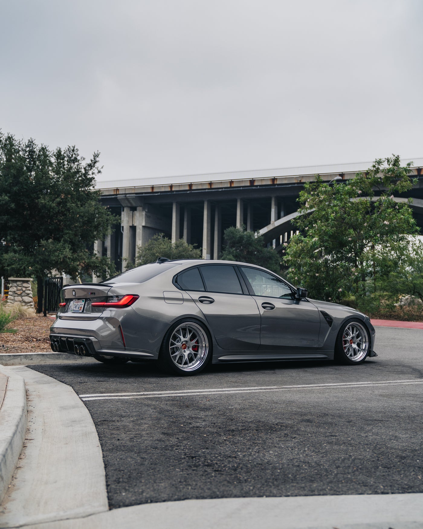 G80 M3 CS Style Carbon Fiber Rear Trunk Spoiler