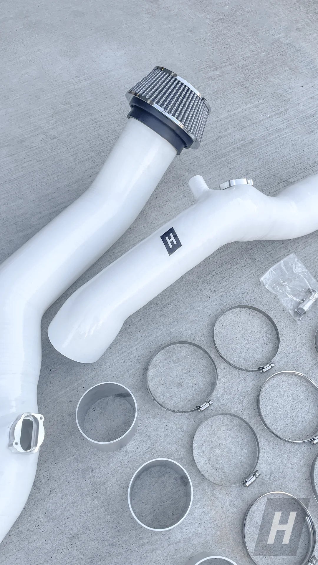HM S55 Silicone Front Mount Intake Set