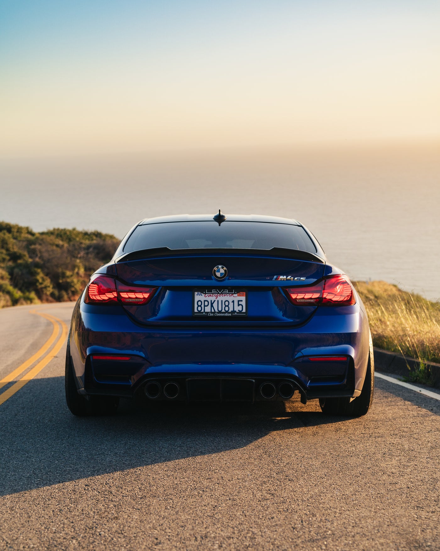 F82 CS Style Carbon Fiber Rear Trunk Spoiler