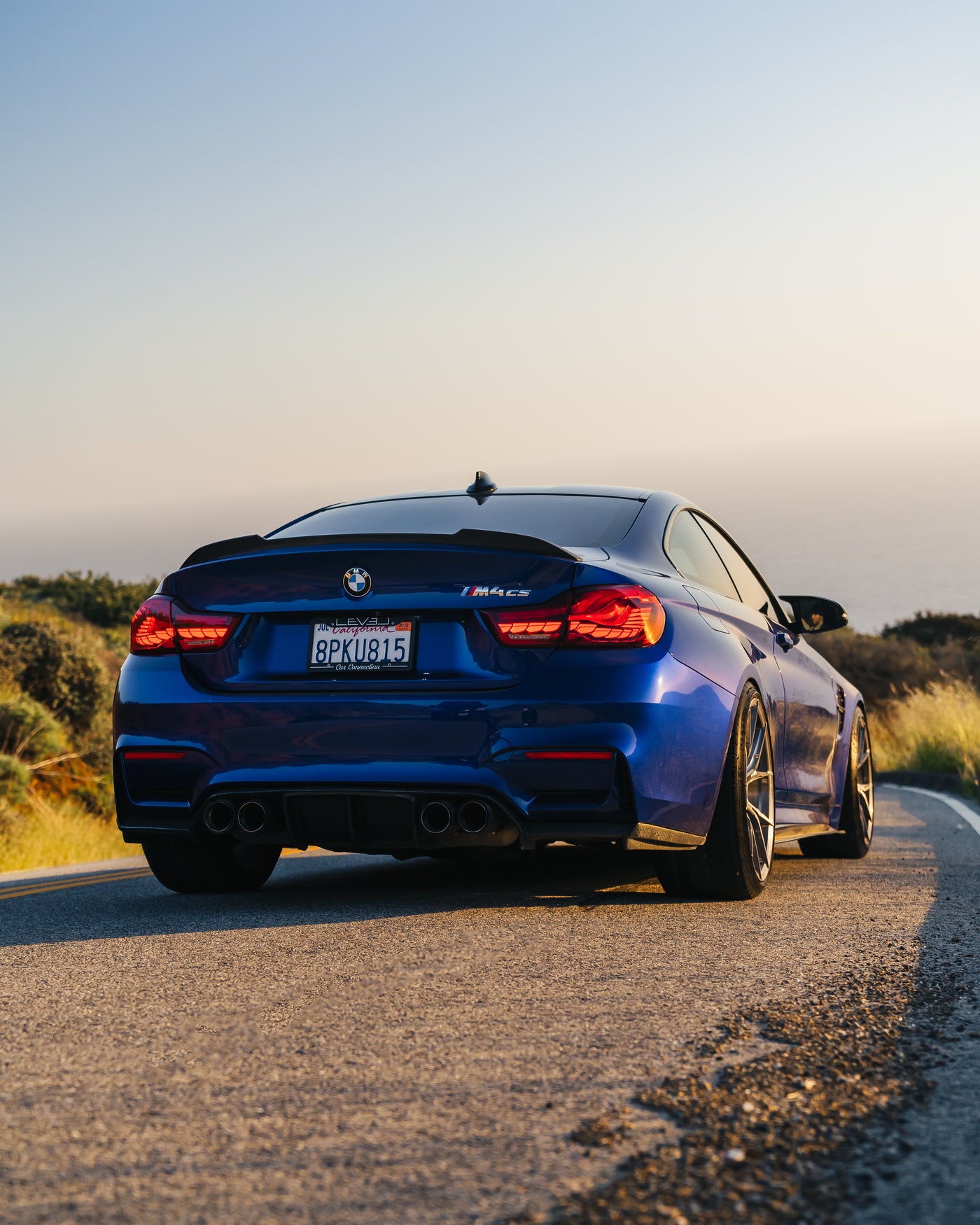 F82 CS Style Carbon Fiber Rear Trunk Spoiler