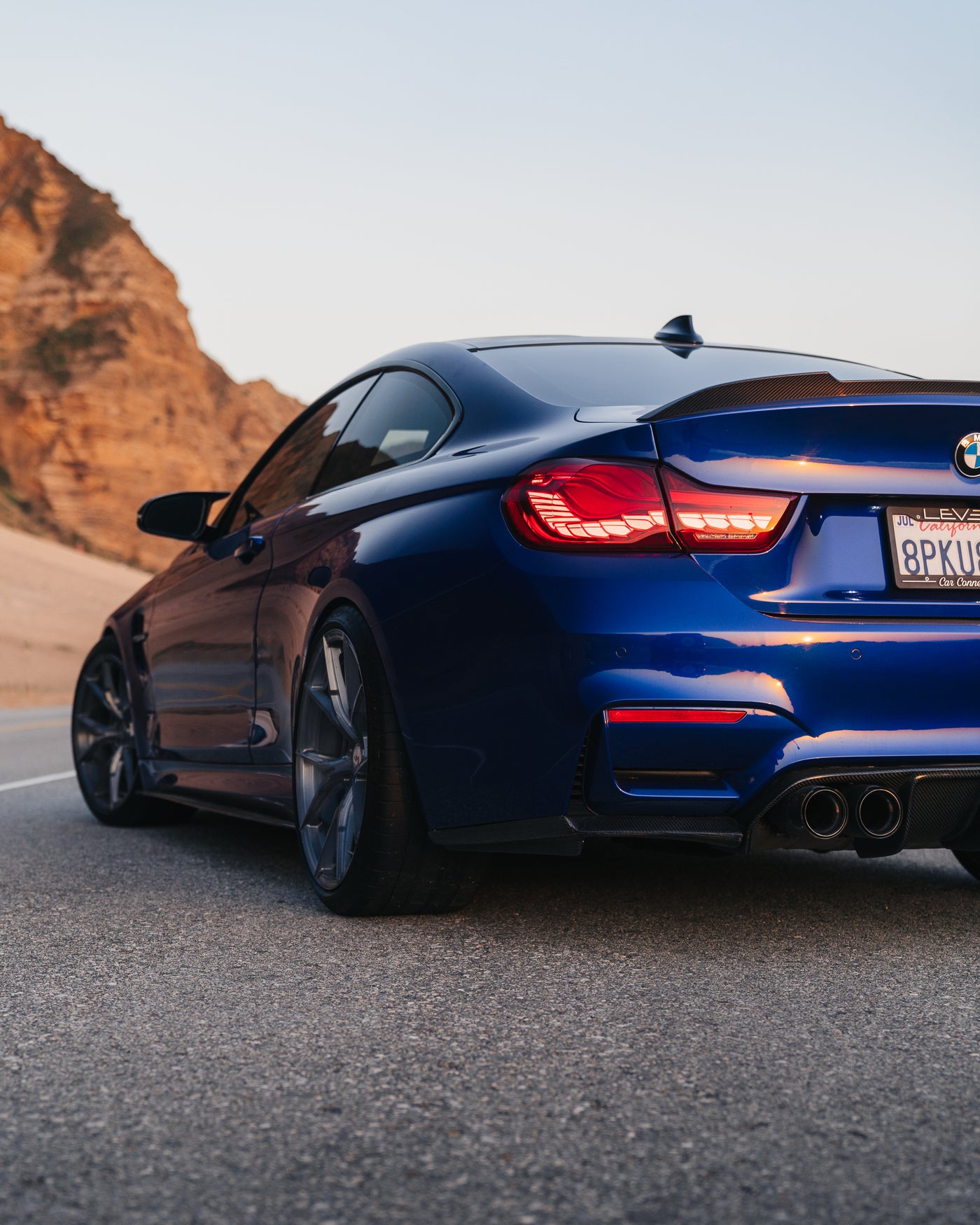 F82 CS Style Carbon Fiber Rear Trunk Spoiler